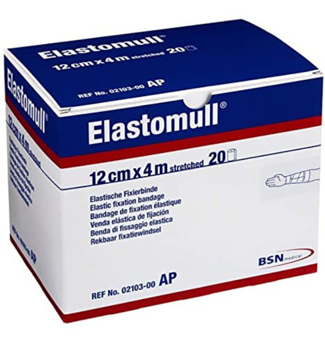 BENDA ELASTICA ELASTOMULL 12X400 CM - Farmacia Dott. Pasquale Russo