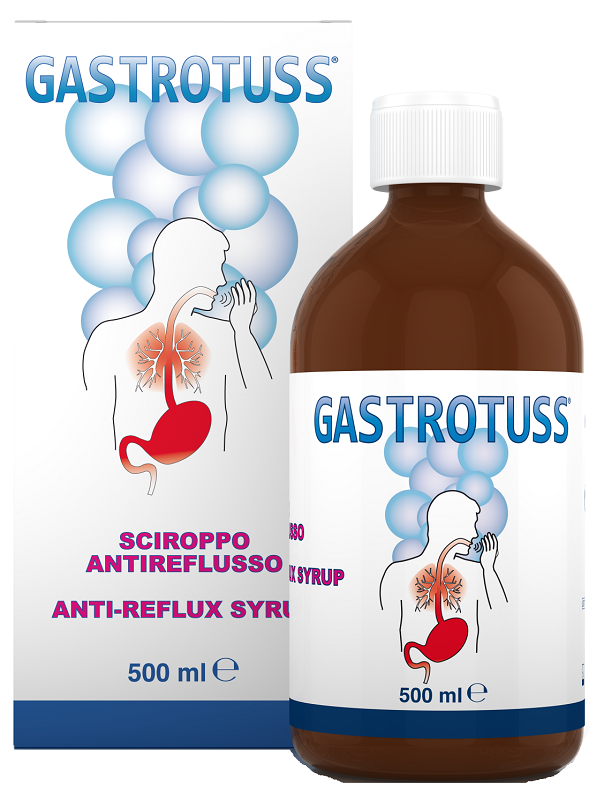 SCIROPPO ANTIREFLUSSO GASTROTUSS 500 ML - Farmacia Dott. Pasquale Russo