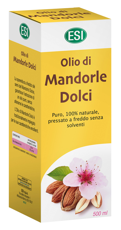 ESI OLIO MANDORLE DOLCI 500 ML - Farmacia Dott. Pasquale Russo