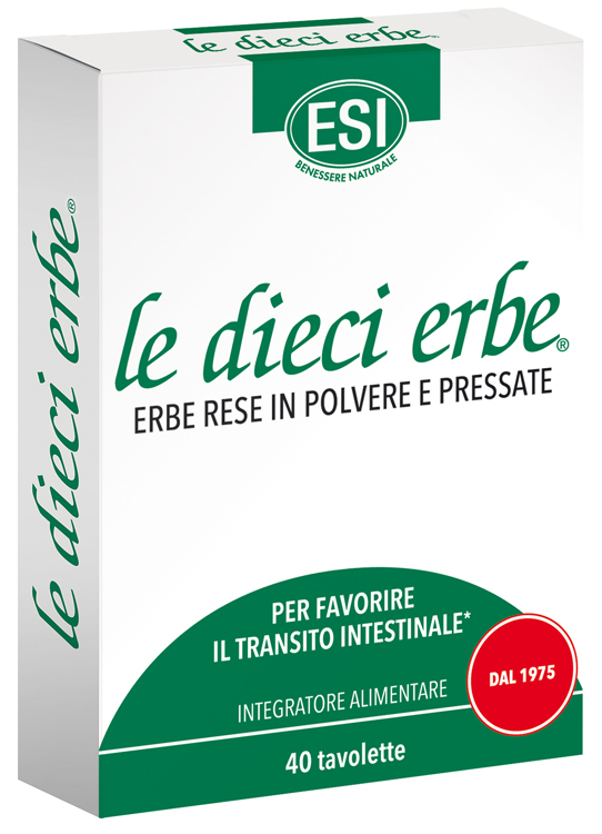 ESI LE DIECI ERBE 40 TAVOLETTE - Farmacia Dott. Pasquale Russo