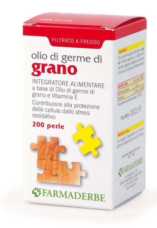 OLIO DI GERME DI GRANO 200 PERLE - Farmacia Dott. Pasquale Russo