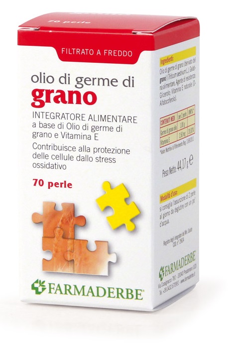 OLIO DI GERME DI GRANO 70 PERLE - Farmacia Dott. Pasquale Russo