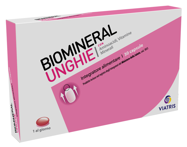BIOMINERAL UNGHIE 30 CAPSULE - Farmacia Dott. Pasquale Russo