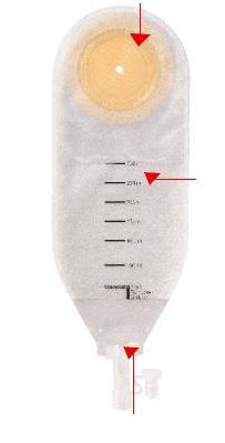 SACCA PER DRENAGGIO DELLE FERITE COLOPLAST CAPACITA' MINI 100ML 20 PEZZI ARTICOLO 2240 - Farmacia Dott. Pasquale Russo