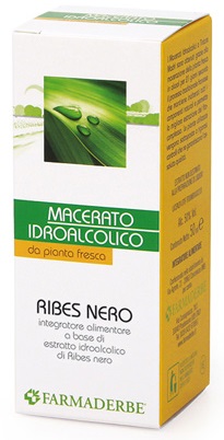 RIBES NERO MACERATO IDROALCOLICO 50 ML - Farmacia Dott. Pasquale Russo