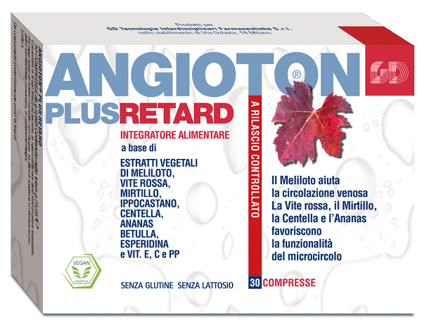 ANGIOTON PLUS RETARD 30 COMPRESSE - Farmacia Dott. Pasquale Russo