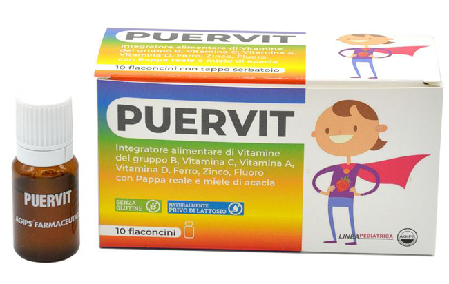 PUERVIT 10 FLACONCINI 10 ML - Farmacia Dott. Pasquale Russo