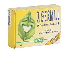 DIGERMILL 30 TAVOLETTE MASTICABILI - Farmacia Dott. Pasquale Russo