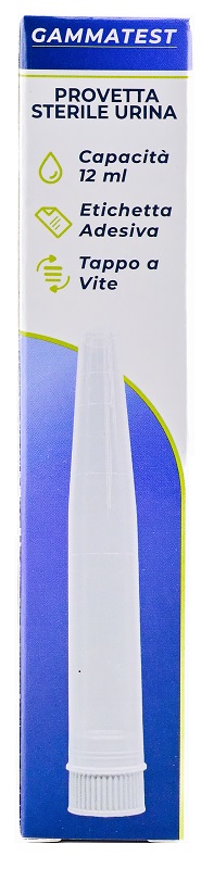 PROVETTA STERILE PER URINA 12ML GAMMADIS - Farmacia Dott. Pasquale Russo