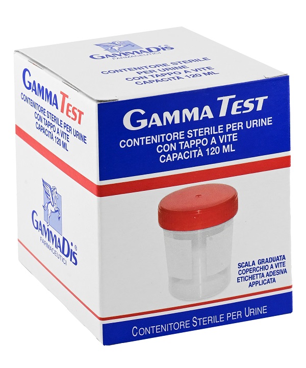 CONTENITORE STERILE PER LA RACCOLTA URINA 120 ML GAMMADIS - Farmacia Dott. Pasquale Russo