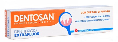 DENTOSAN EXTRAFLUOR DENTIFRICIO 75 ML - Farmacia Dott. Pasquale Russo