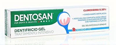 DENTOSAN GEL DENTIFRICIO CLOREXIDINA 0,2% 75 ML - Farmacia Dott. Pasquale Russo