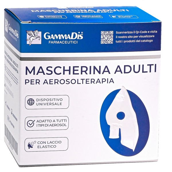 MASCHERINA IN PLASTICA UNIVERESALE AEROSOL GAMMADIS - Farmacia Dott. Pasquale Russo