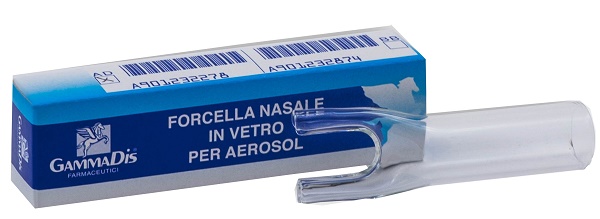 FORCELLA IN VETRO MODELLO DA ADULTO RICAMBIO PER AEROSOL - Farmacia Dott. Pasquale Russo