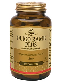 OLIGO RAME PLUS 100 TAVOLETTE - Farmacia Dott. Pasquale Russo
