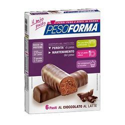 PESOFORMA BARRETTA CIOCCOLATO LATTE 12 X 31 G - Farmacia Dott. Pasquale Russo