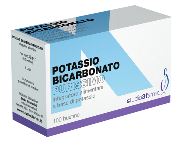POTASSIO BICARBONATO 100 BUSTINE - Farmacia Dott. Pasquale Russo