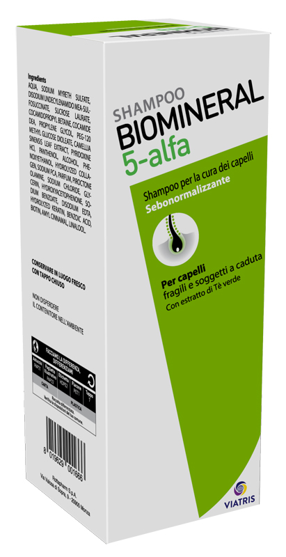BIOMINERAL 5 ALFA SHAMPOO 200 ML - Farmacia Dott. Pasquale Russo