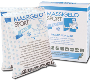 GHIACCIO ISTANTANEO MASSIGELO SPORT PACK 2 BUSTE - Farmacia Dott. Pasquale Russo