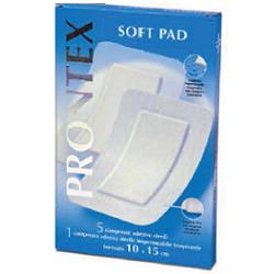 GARZA COMPRESSA PRONTEX SOFT PAD AUTOADESIVA 10X15CM 6 PEZZI - Farmacia Dott. Pasquale Russo