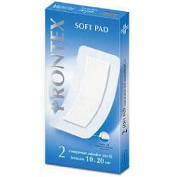GARZA COMPRESSA PRONTEX SOFT PAD AUTOADESIVA 10X20CM 2 PEZZI - Farmacia Dott. Pasquale Russo
