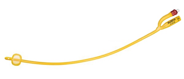 CATETERE FOLEY A MEDIA PERMANENZA  RUSCH GOLD PLUS A 2 VIE IN SILKOLATEX LATTICE-SILICONE PER ADULTO CH16 LUNGHEZZA 40 CM PUNTA CILINDRICA A 2 FORI PALLONCINO 30-50 ML 1 PEZZO - Farmacia Dott. Pasquale Russo