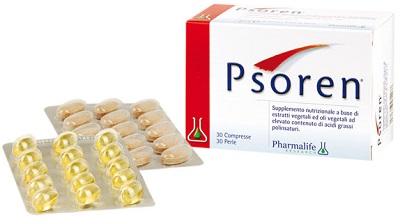PSOREN 30 COMPRESSE+ 30 PERLE 46,5 G - Farmacia Dott. Pasquale Russo