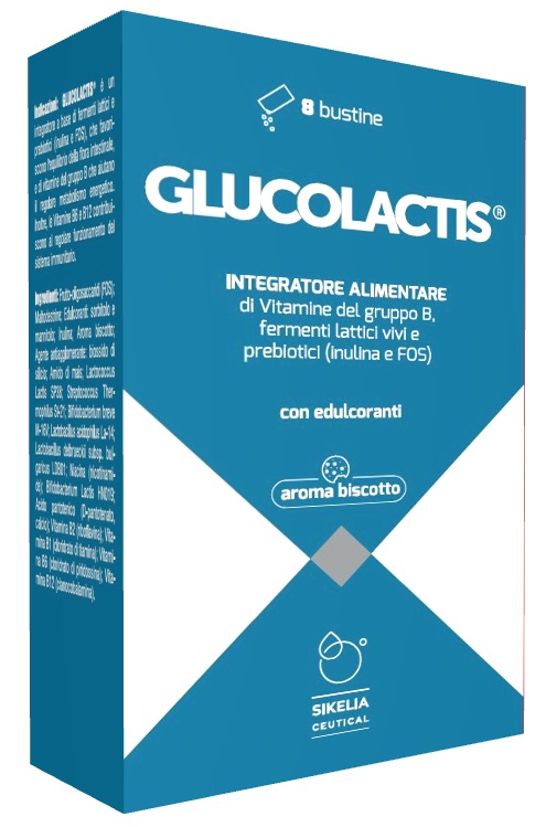 GLUCOLACTIS 8 BUSTINE AROMA BISCOTTO - Farmacia Dott. Pasquale Russo