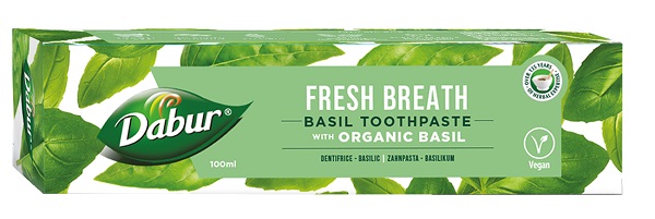 DABUR DENTIFRICIO BASILICO SANTO BIO 100 ML - Farmacia Dott. Pasquale Russo