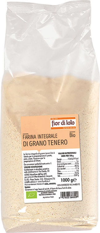 FARINA INTEGRALE DI GRANO TENERO 1 KG - Farmacia Dott. Pasquale Russo