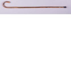 BASTONE BRIO IN LEGNO DI CASTAGNO NATURALE MANICO CURVO UOMO H92CM - Farmacia Dott. Pasquale Russo