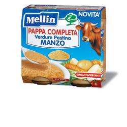 MELLIN PAPPA COMPLETA MANZO 250 G 2 PEZZI - Farmacia Dott. Pasquale Russo