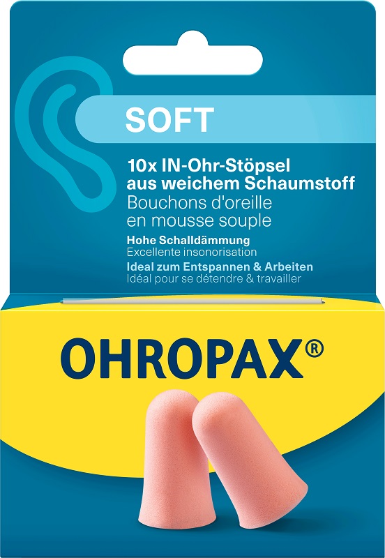OHROPAX SOFT TAPPI AURICOLARI 10 PEZZI - Farmacia Dott. Pasquale Russo