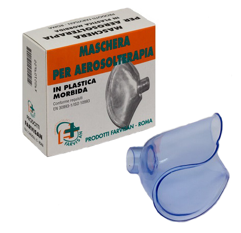 MASCHERA MORBIDA. RICAMBIO PER AEROSOLTERAPIA - Farmacia Dott. Pasquale Russo