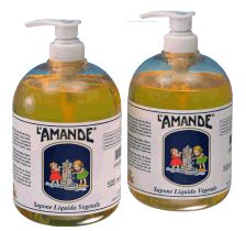 L'AMANDE MARSEILLE SAPONE LIQUIDO VEGETALE NON PROFUMATO 500 ML - Farmacia Dott. Pasquale Russo