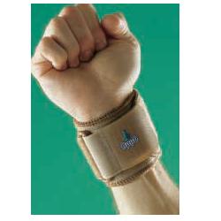 POLSIERA REGOLABILE IN NEOPRENE. AIUTA A LENIRE IL DOLORE DEL POLSO ATTRAVERSO LA PRESSIONE DELLA FASCIA. CHIUSURA CON IL GANCIO E CON LO STRAPPO COMPLETAMENTE REGOLABILE - Farmacia Dott. Pasquale Russo