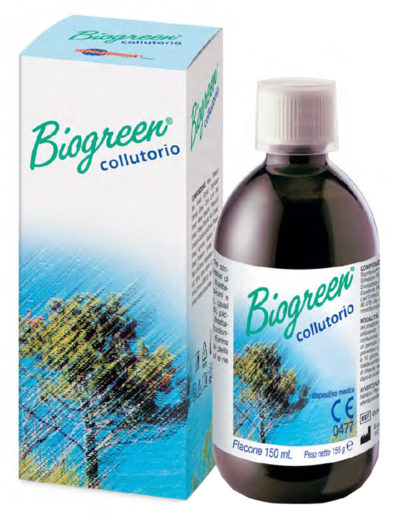 COLLUTORIO BIOGREEN 150 ML - Farmacia Dott. Pasquale Russo