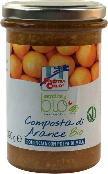 COMPOSTA DI ARANCE CON POLPA DI MELA BIO 320 G - Farmacia Dott. Pasquale Russo