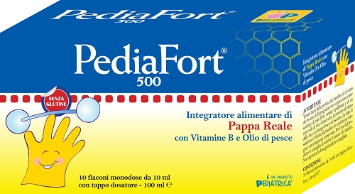 PEDIAFORT 500 10 FLACONI - Farmacia Dott. Pasquale Russo