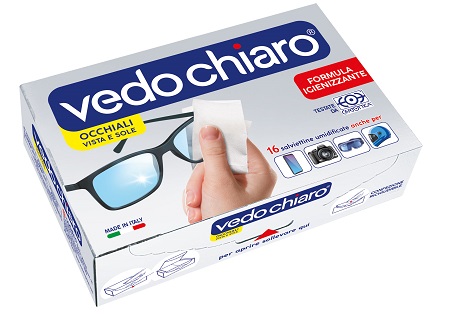 VEDOCHIARO OCCHIALI 16 SALVIETTE UMIDIFICATE - Farmacia Dott. Pasquale Russo