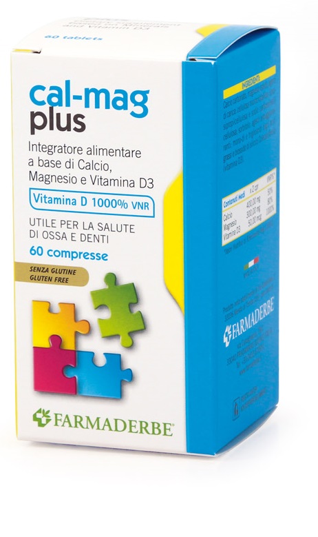 CAL MAG PLUS 60 COMPRESSE - Farmacia Dott. Pasquale Russo