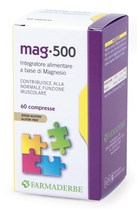 MAG 500 60 COMPRESSE - Farmacia Dott. Pasquale Russo