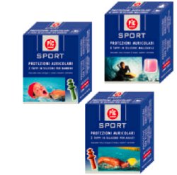 TAPPO AURICOLARE IN SILICONE PIC SPORT 6 PEZZI - Farmacia Dott. Pasquale Russo