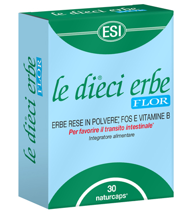 ESI LE DIECI ERBE FLOR 30 CAPSULE - Farmacia Dott. Pasquale Russo