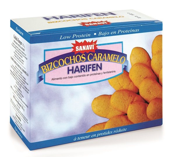 HARIFEN BISCOTTI CARAMELLO 125 G - Farmacia Dott. Pasquale Russo