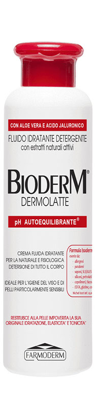 BIODERM DERMOLATTE CREMA FLUIDA 250 ML - Farmacia Dott. Pasquale Russo