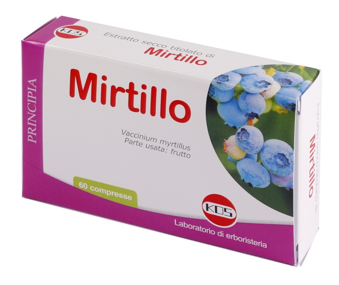 MIRTILLO ESTRATTO SECCO 60 COMPRESSE - Farmacia Dott. Pasquale Russo