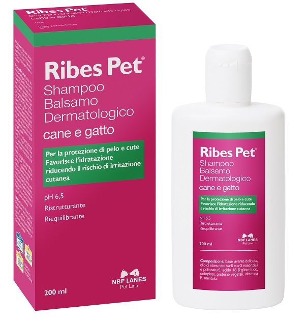 RIBES PET SHAMPOO BALSAMO FLACONE 200 ML - Farmacia Dott. Pasquale Russo