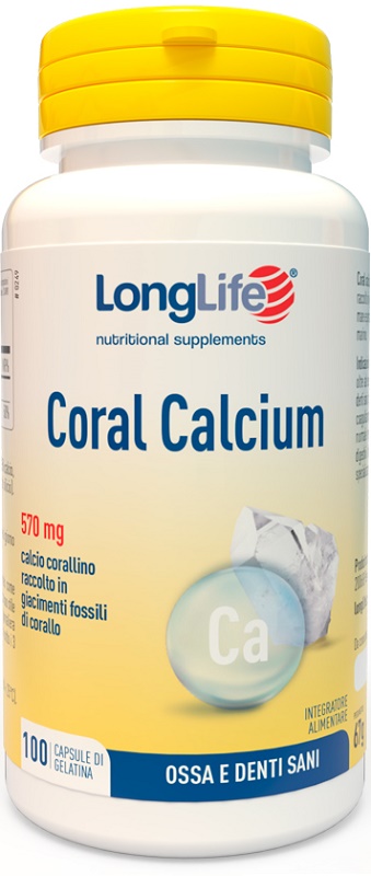 LONGLIFE CORAL CALCIUM 100 CAPSULE - Farmacia Dott. Pasquale Russo