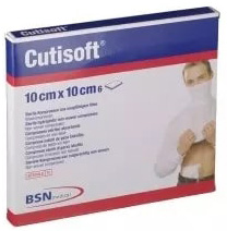 GARZA IDROFILA COMPRESSA CUTISOFT TESSUTO NON TESSUTO 10X10 CM 6 PEZZI - Farmacia Dott. Pasquale Russo